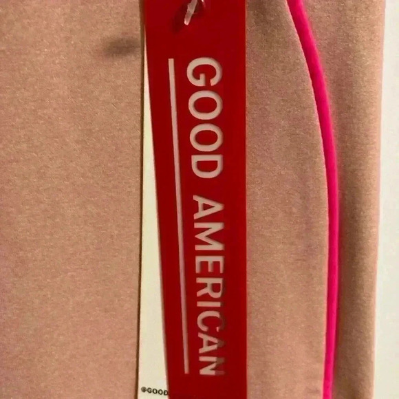 Good American The Electric Feel Crop Legging Heathered Pink Women Size 3… - Picture 5 of 8